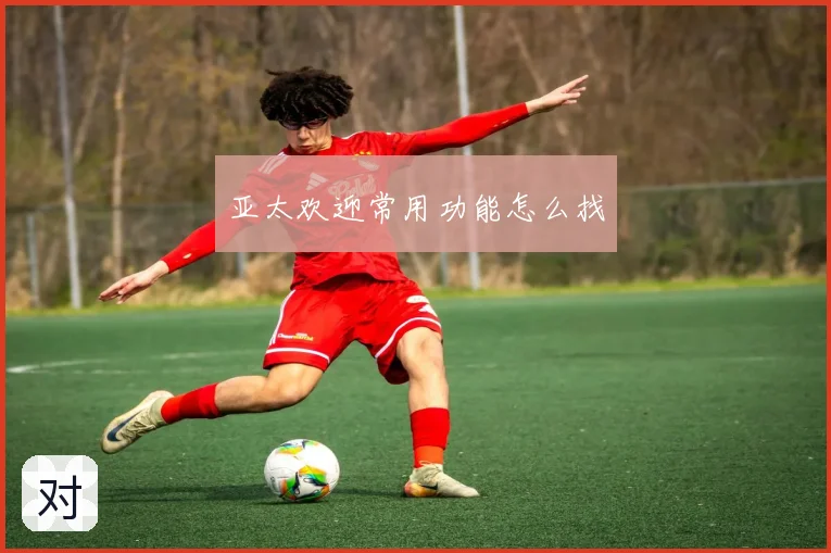 亚太欢迎常用功能怎么找